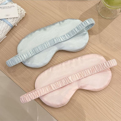 Soft silk eye mask