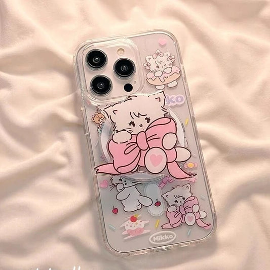 Magnetic phone holder